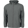 Charles River Men's Grey Pack-N-Go Full Zip Reflective Jacket