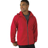 Charles River Men's Red Pack-N-Go Full Zip Reflective Jacket