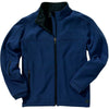 Charles River Men's Midnight Blue/Black Soft Shell Jacket