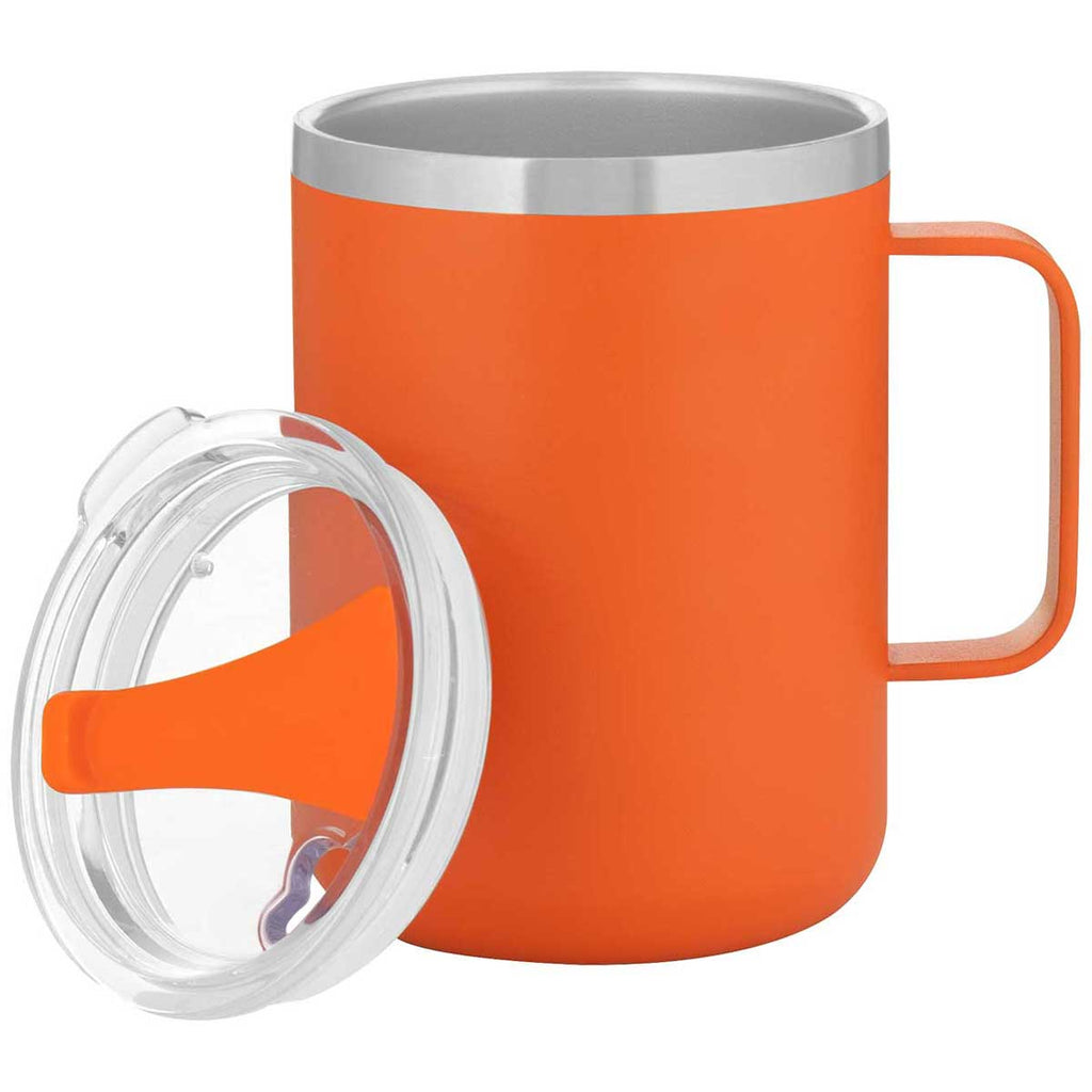 ETS Matte Orange Camper 16.9 oz Stainless Steel Thermal Mug