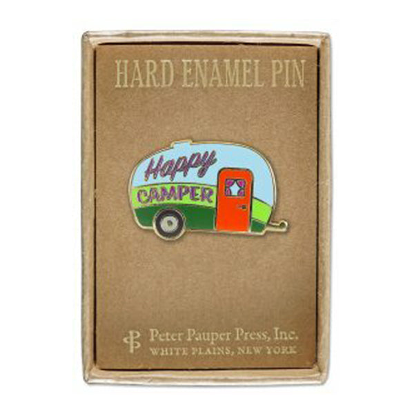 Happy Camper Hard Enamel Pin