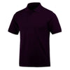 BAW Men's Purple Classic Pique Polo