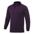BAW Men's Purple Classic Long Sleeve Pique Polo