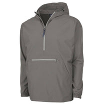 Charles River Men's Grey Pack-N-Go Pullover