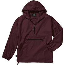 Charles River Men's Maroon Pack-N-Go Pullover