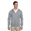 Jerzees Men's Athletic Heather 8 Oz. Nublend Fleece Full-Zip Hood