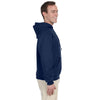 Jerzees Men's J Navy 8 Oz. Nublend Fleece Pullover Hood