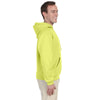 Jerzees Men's Safety Green 8 Oz. Nublend Fleece Pullover Hood