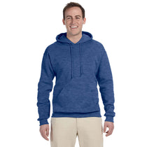 Jerzees Men's Vintage Heather Blue 8 Oz. Nublend Fleece Pullover Hood