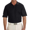 adidas Golf Men's Black ClimaLite Contrast Stitch Polo