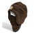 Carhartt Men's Dark Brown Fleece 2 in 1 Headwear