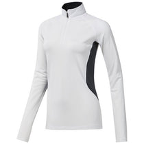 adidas Golf Women's White/Carbon Lightweight UPF Pullover
