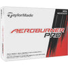 TaylorMade Aeroburner Pro White Golf Balls with Custom Logo