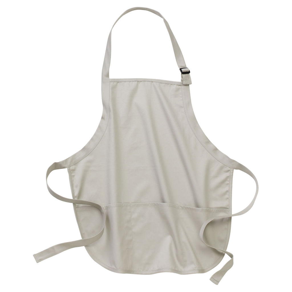 Port Authority Stone Medium Length Apron with Pouch Pockets