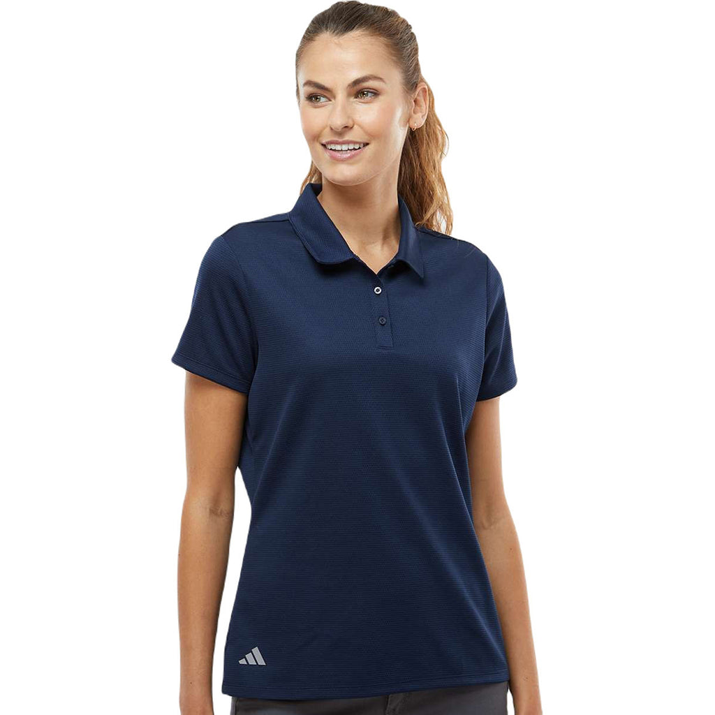 Adidas Women's Collegiate Navy Micro Pique Polo