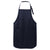 Port Authority Navy Easy Care Full-Length Apron with Stain Release