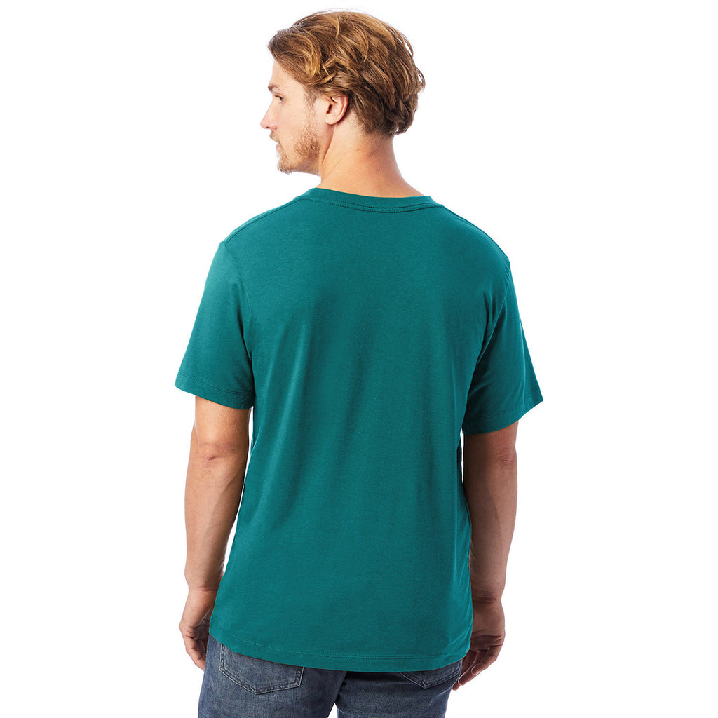 Alternative Apparel Unisex Teal Go-To T-Shirt