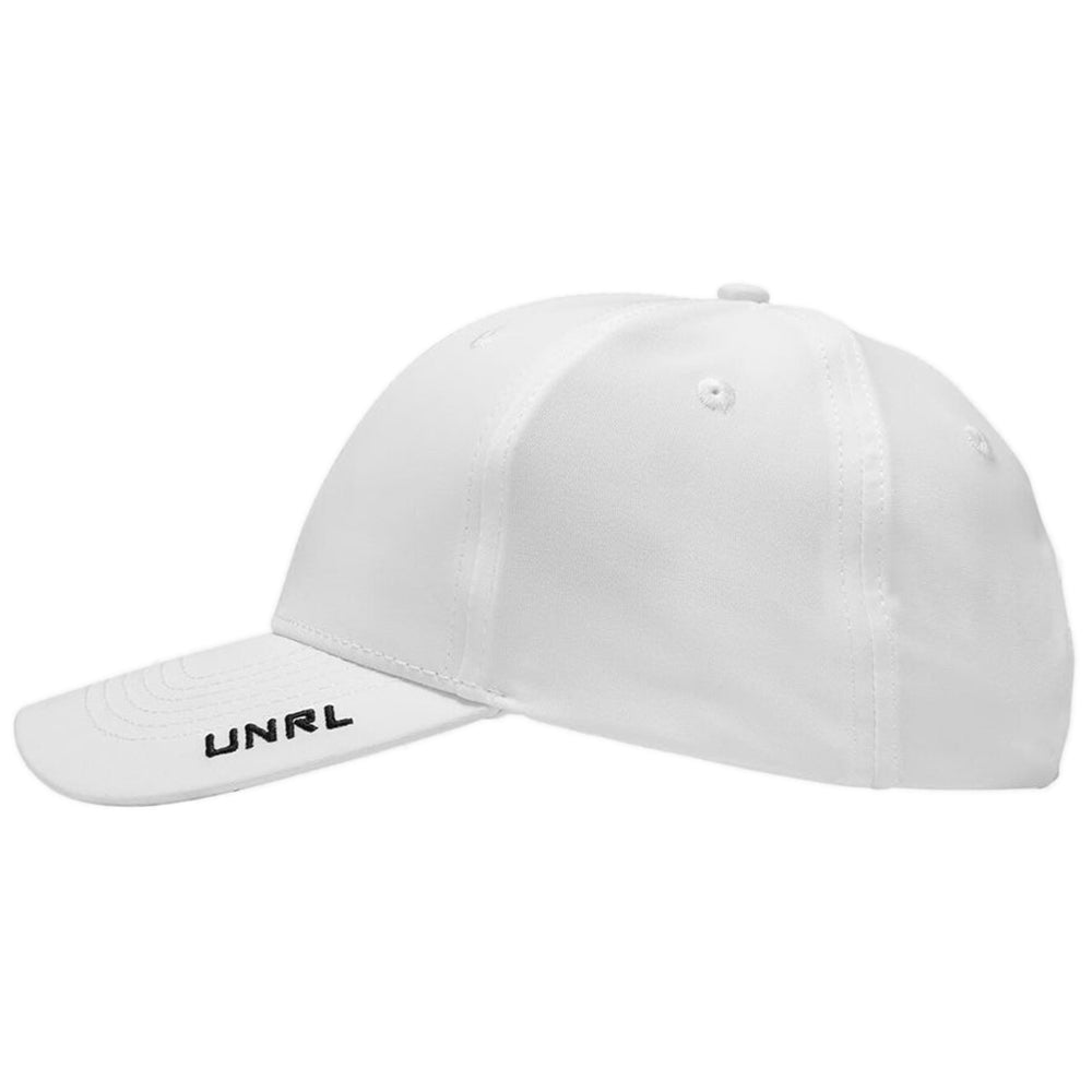UNRL White AthleticFit Performance Cap