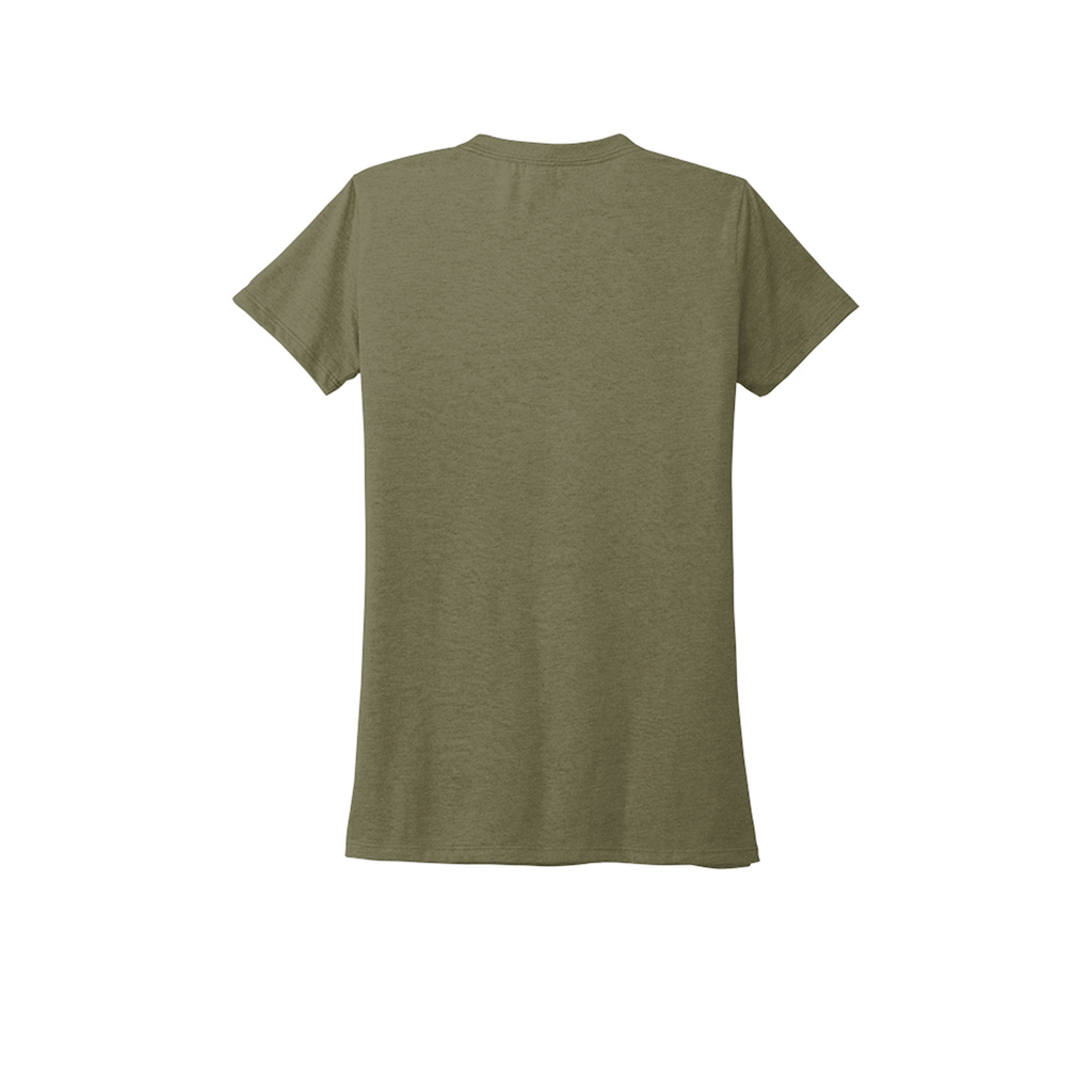 Allmade Women's Olive You Green Tri-Blend Tee