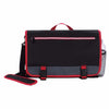 Atchison Black/Red Colorado Buckle Briefcase