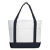 Atchison Navy Sea Breeze Canvas Boat Tote
