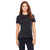 Bella + Canvas Women's Black Mineral Wash Relaxed Jersey Short-Sleeve T-Shirt