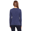 Bella + Canvas Women's Navy Jersey Long-Sleeve T-Shirt
