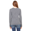 Bella + Canvas Women's Deep Heather Jersey Long-Sleeve T-Shirt
