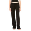 Bella + Canvas Women's Black Stretch French Terry Lounge Pant
