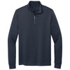 Brooks Brothers Men's Night Navy Double Knit Quarter Zip