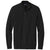 Brooks Brothers Men's Deep Black Washable Merino Birdseye 1/4 Zip Sweater