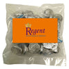 The 1919 Candy Company White Business Card Magnet with Large Bag of Hershey Kisses