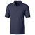 Cutter & Buck Men's Liberty Navy Tall Forge Polo Pencil Stripe