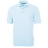 Cutter & Buck Men's Atlas Virtue Eco Pique Stripped Recycled Tall Polo
