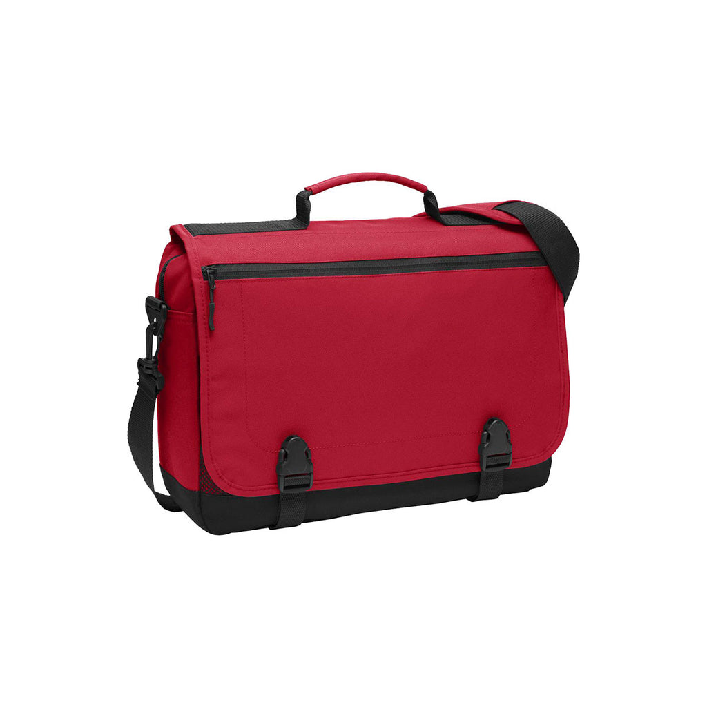 Port Authority Chili Red Messenger Briefcase