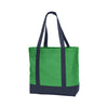 Port Authority Classic Green/ Navy Day Tote