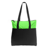 Port Authority Zip-Top Bright Lime/Black Convention Tote