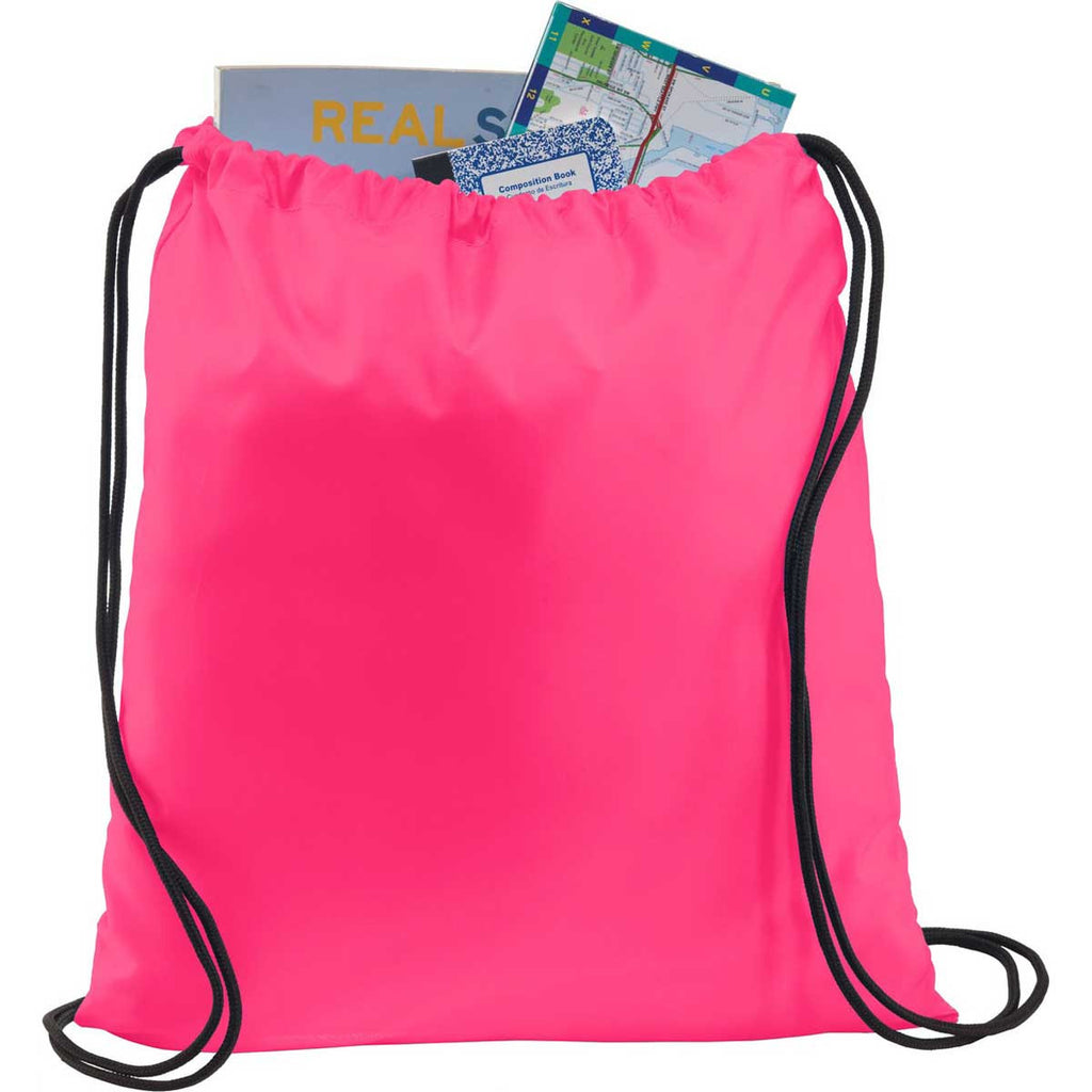 Port Authority Neon Pink Ultra-Core Cinch Pack