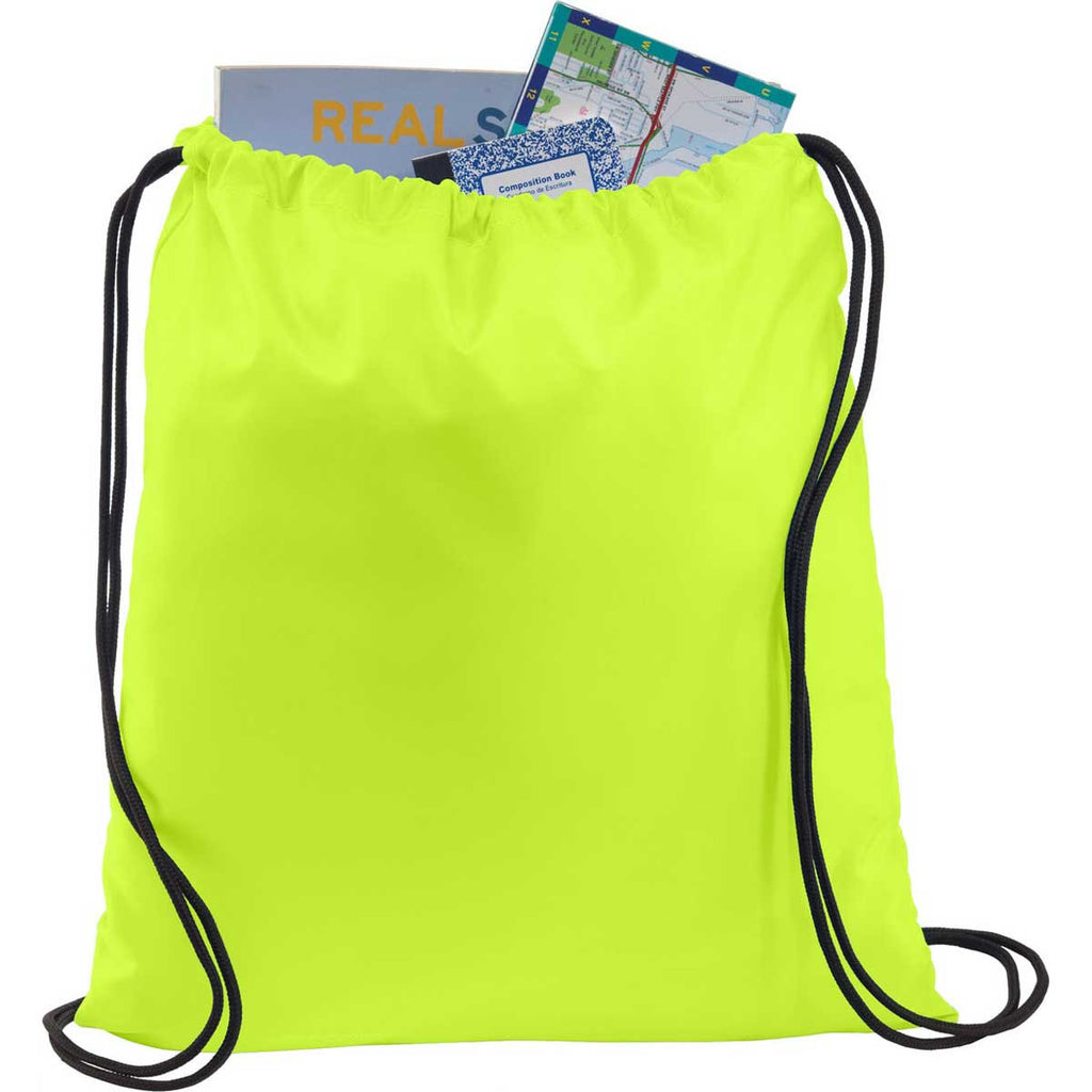Port Authority Neon Yellow Ultra-Core Cinch Pack