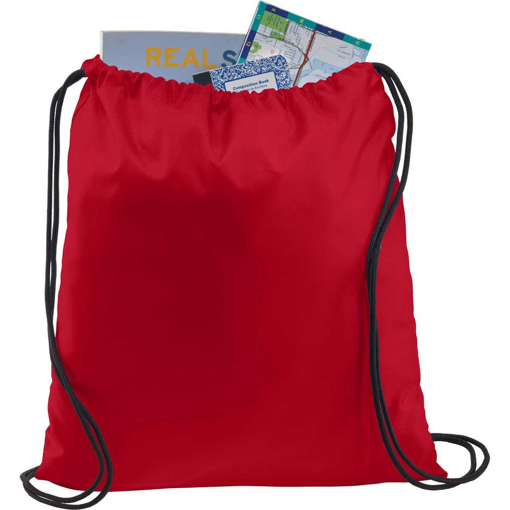 Port Authority True Red Ultra-Core Cinch Pack