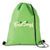 The Bag Factory Green Drawstring Backpack