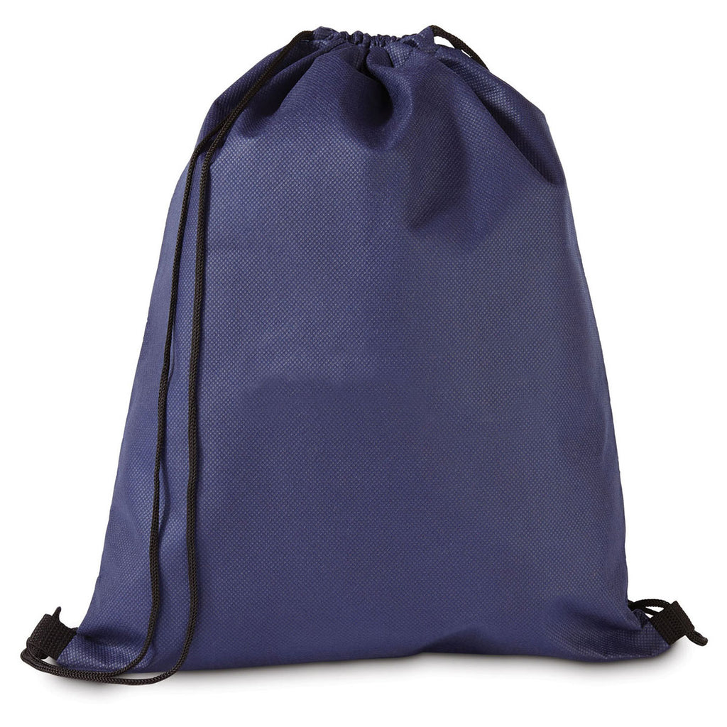The Bag Factory Navy Blue Drawstring Backpack