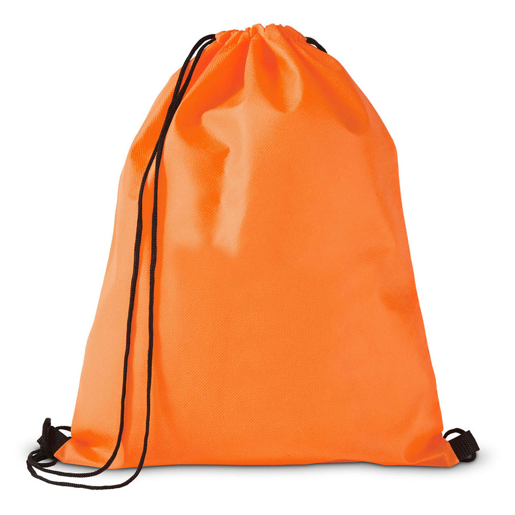 The Bag Factory Orange Drawstring Backpack