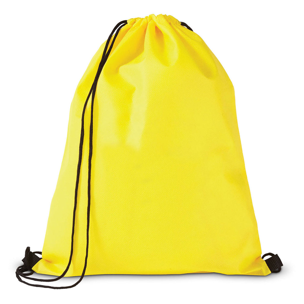The Bag Factory Yellow Drawstring Backpack