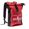The Bag Factory Red Keepdry Waterproof Backpack