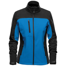 Stormtech Women's Azure Blue/Black Cascades Softshell