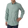 Backpacker Men's Green Yarn Dyed Chambray Shirt
