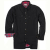 Backpacker Men's Black Canvas Shirt Jacket