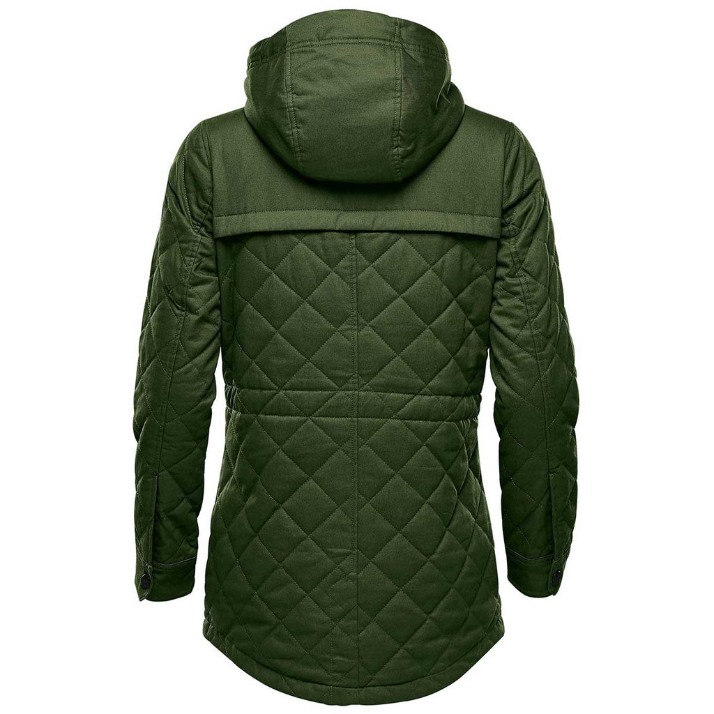 Stormtech Women's Earth Green Bushwick Quilted Jacket