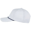 Ahead White/Navy Rope Alto Cap